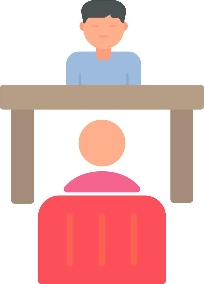 Job Interview Vector Icon