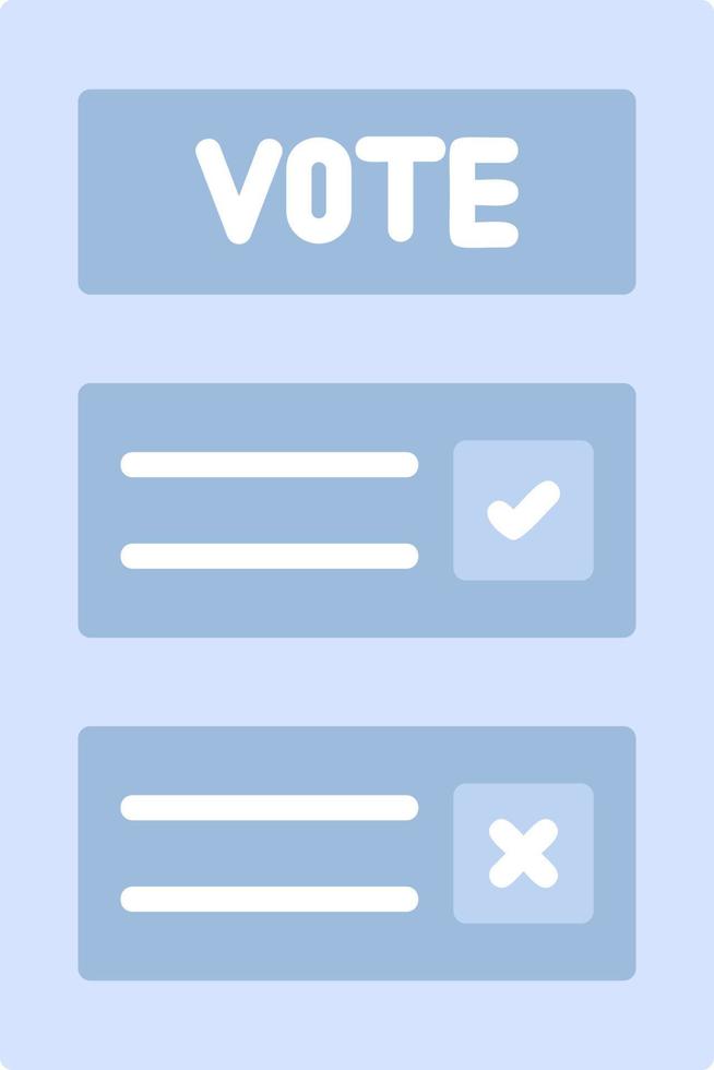 Ballot Vector Icon