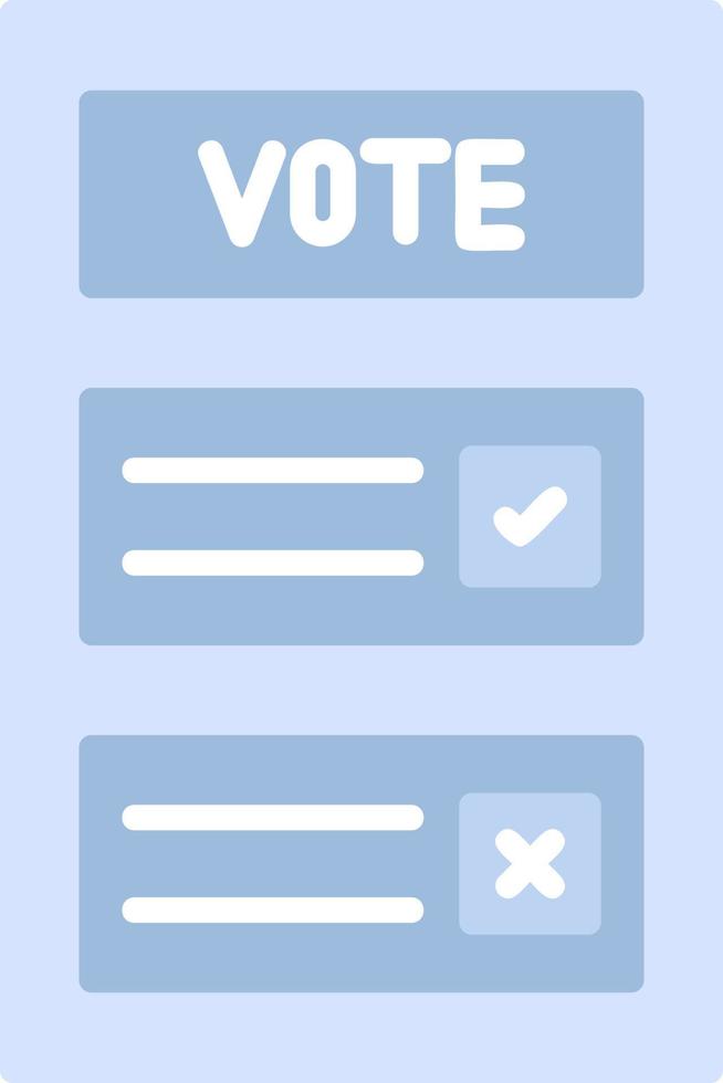 Ballot Vector Icon