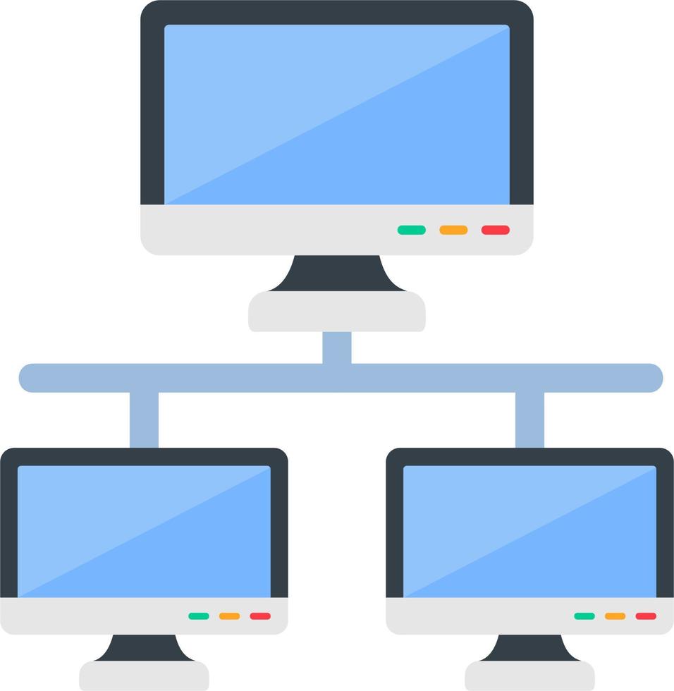 Computer Networks Vector Icon