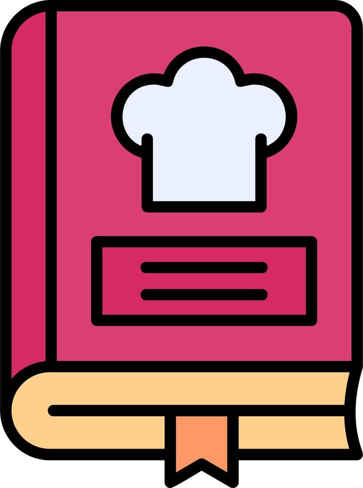 Recipe Book Vector Icon