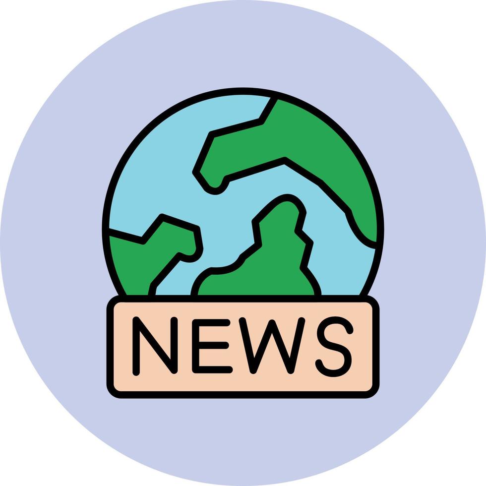 World News Vector Icon