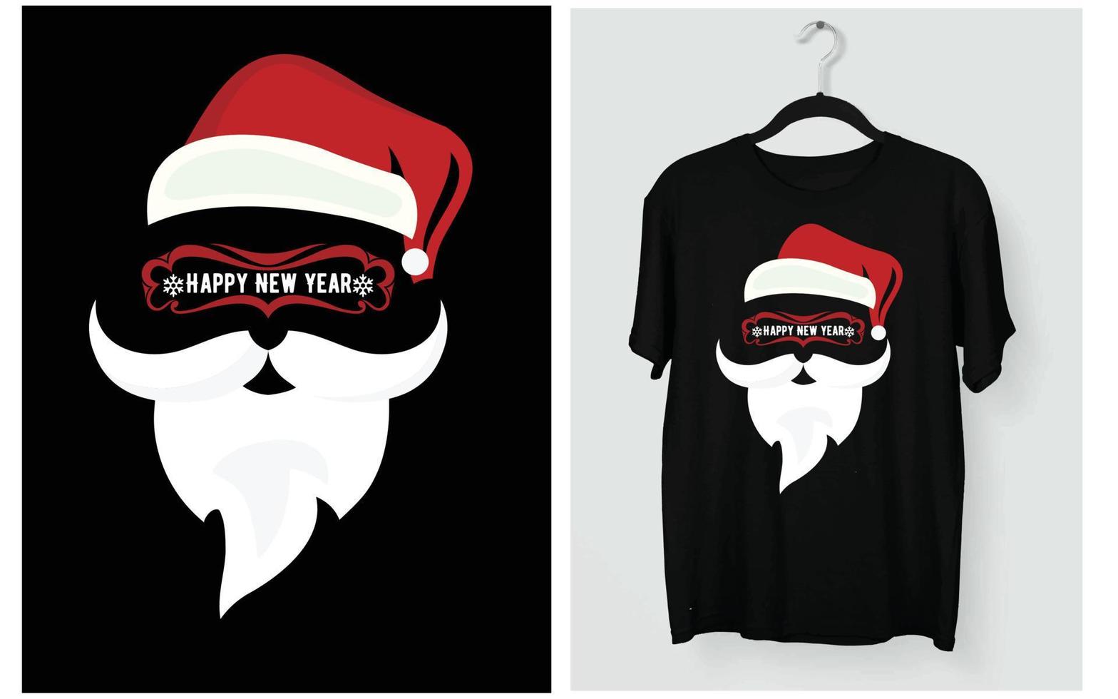 contento nuevo año único mejor camiseta diseño vector