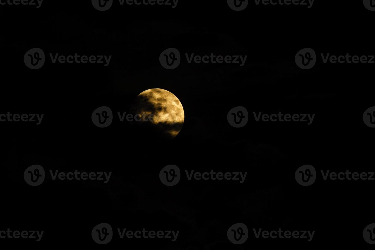 full moon, moon yellow photo