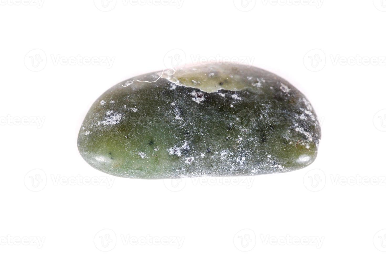 Macro mineral stone jasper on a white background photo