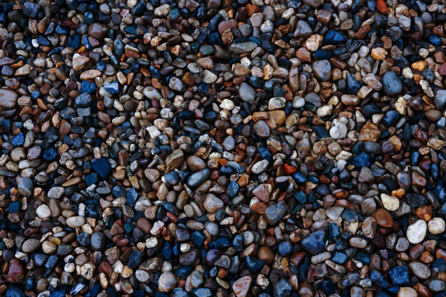 Small stone texture for background.pattern of gravel stone background photo