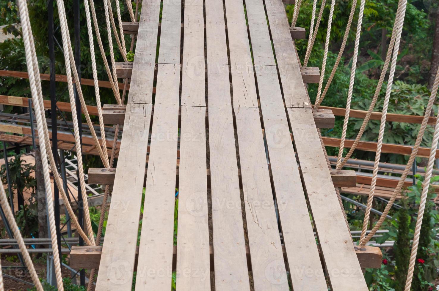 Suspension bridge, walkway to the adventurous, cross to the other side forest photo