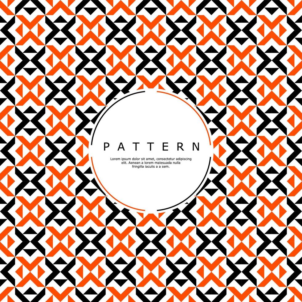 Geometric triangle and arrow abstract seamless pattern. Modern line pattern. vector