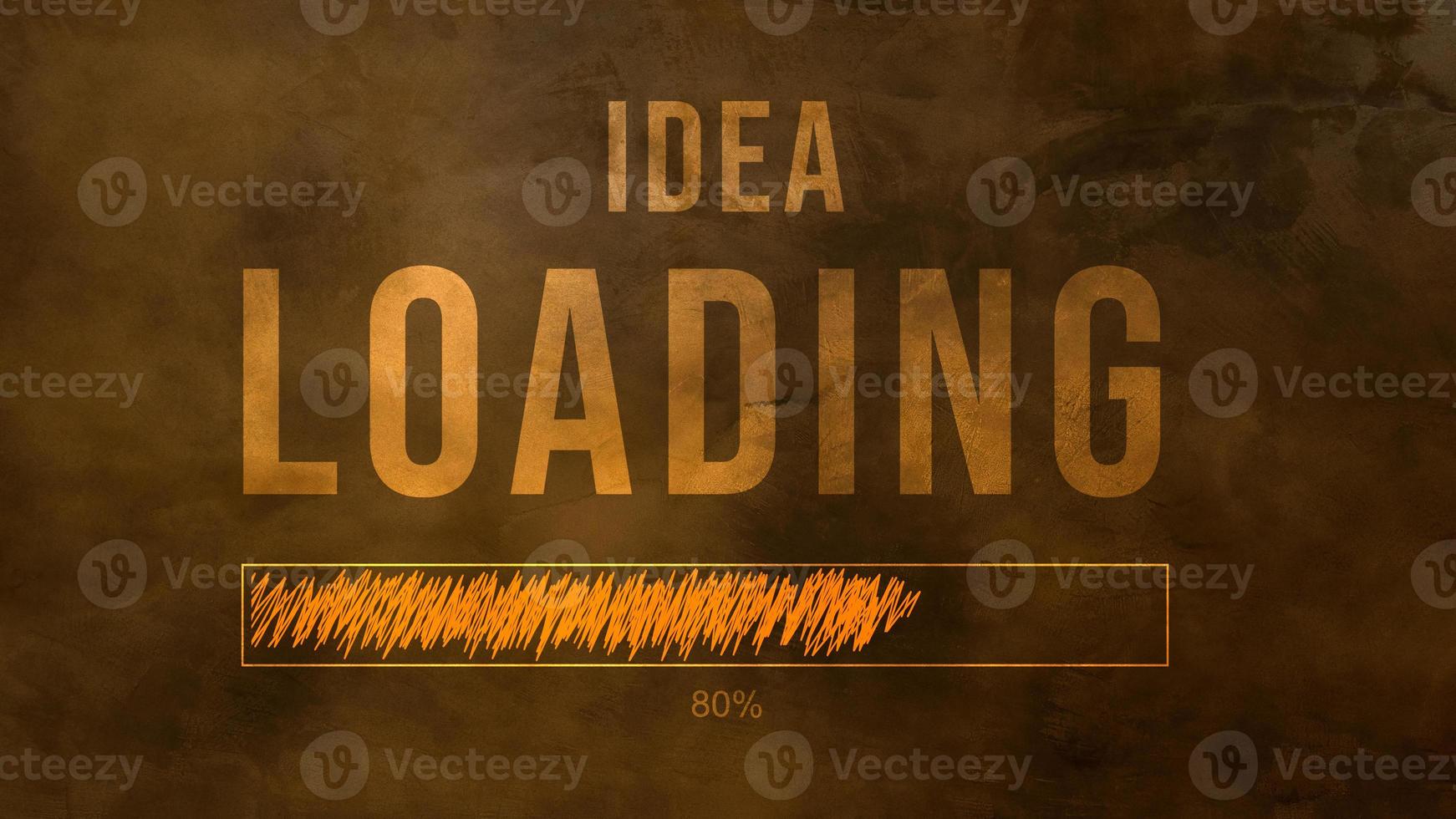 Idea loading concept with hyperspace suitable for business presentation progress bar loading success, Creative idea loading concept photo