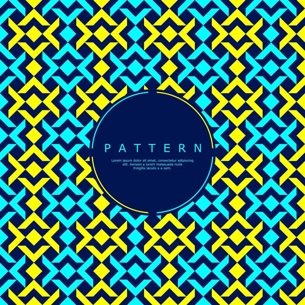 Colorful abstract arrow line seamless pattern design. Modern geometric pattern vector. vector