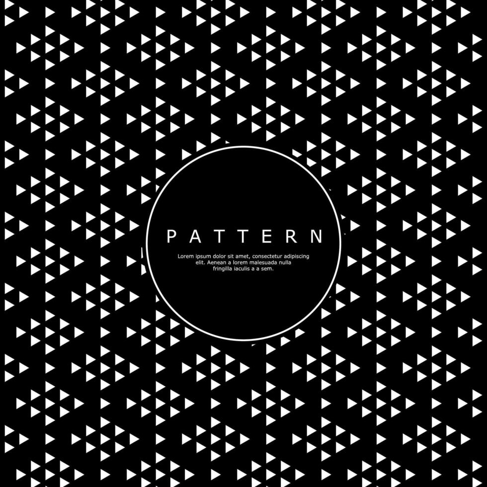 Luxury triangle fish abstract pattern design. Simple geometric shape pattern vector