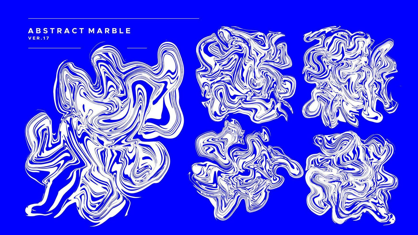 Detailed brush marble ink abstract design template. Fluid alcohol abstract shape design. vector