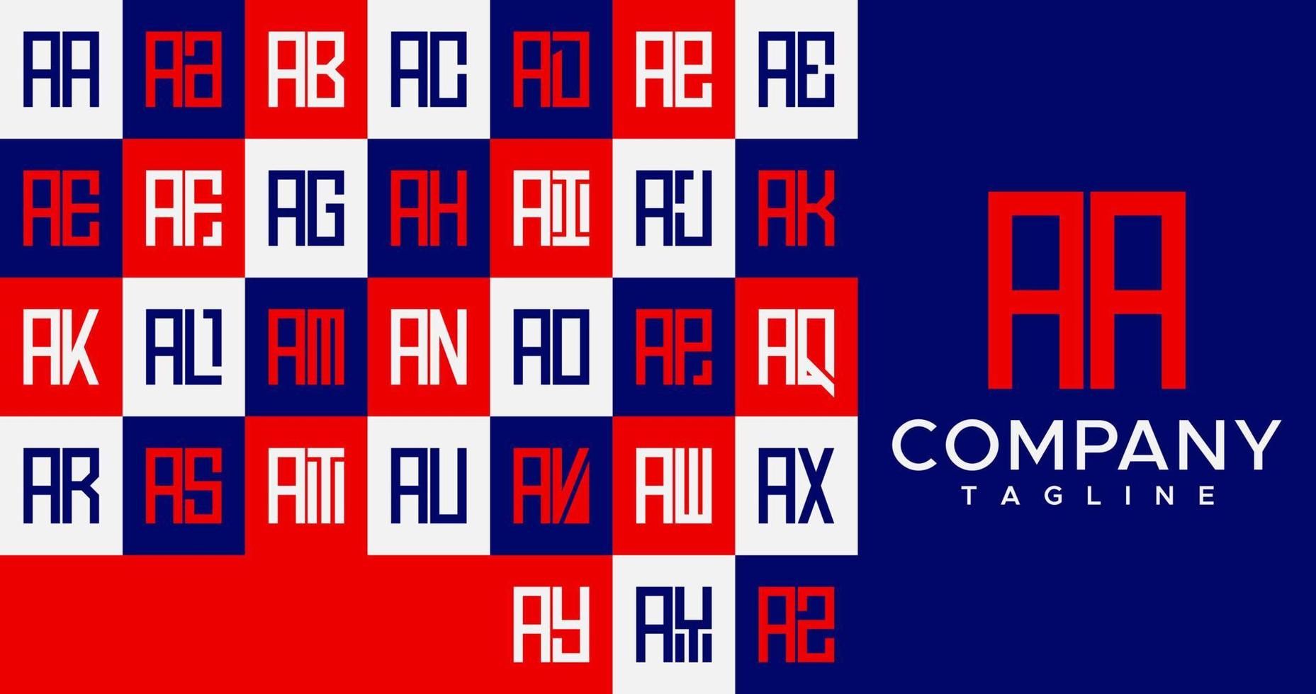 simple-line-square-letter-a-logo-design-abstract-box-aa-a-letter-logo