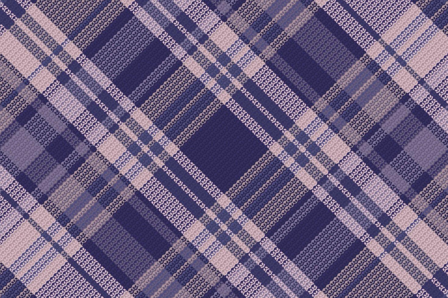 Tartan Plaid With Night Color Pattern. vector