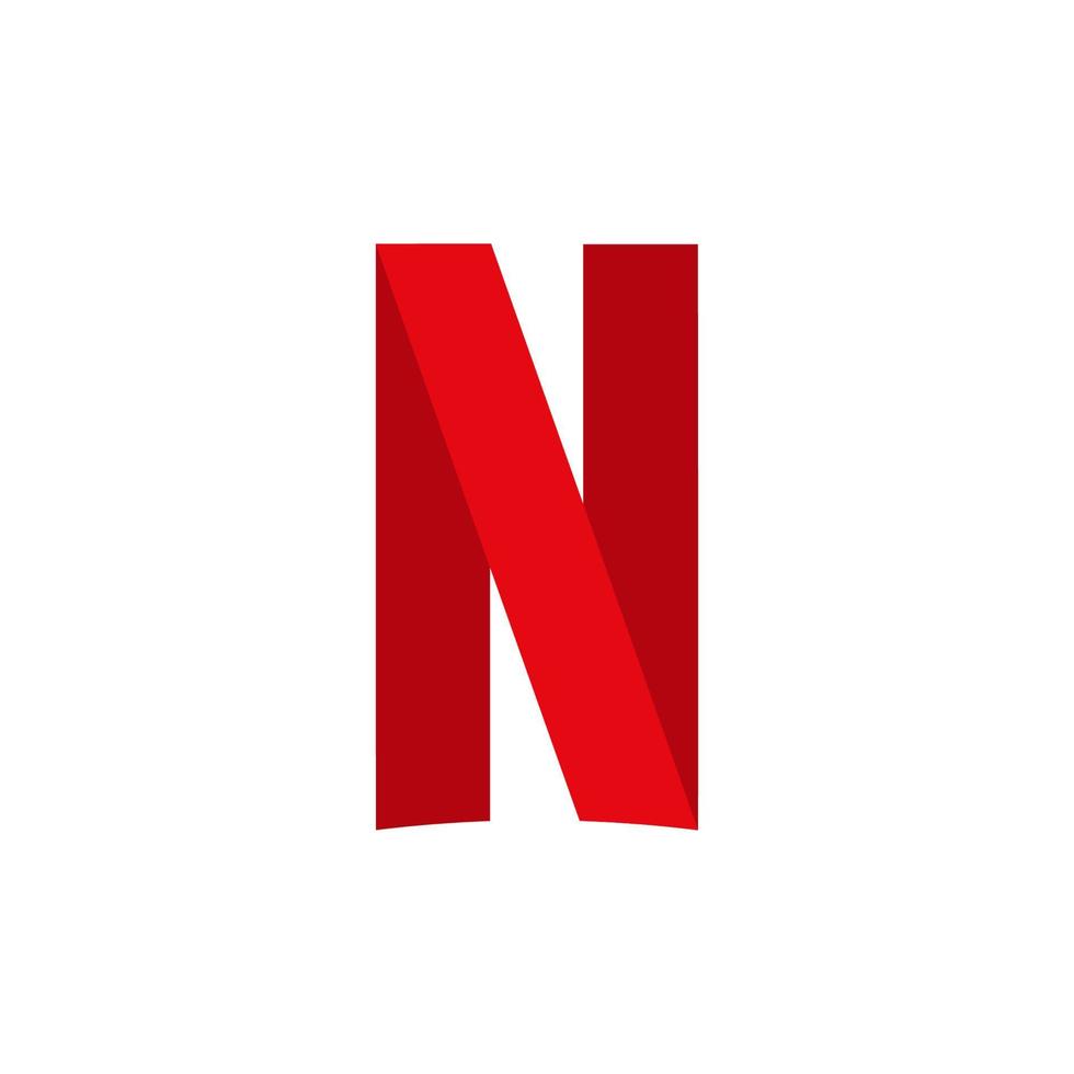 netflix logo vector, netflix icon free vector