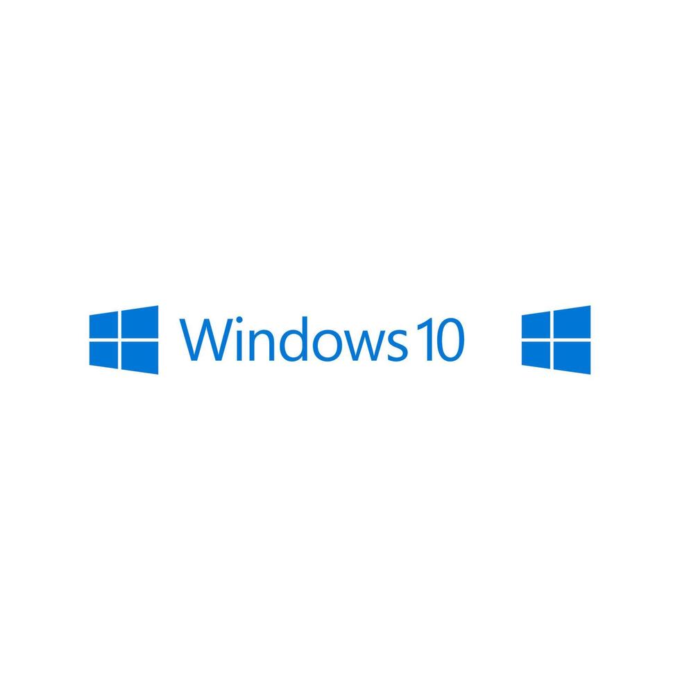 Window 10 logo vector, Window 10 icon free vector