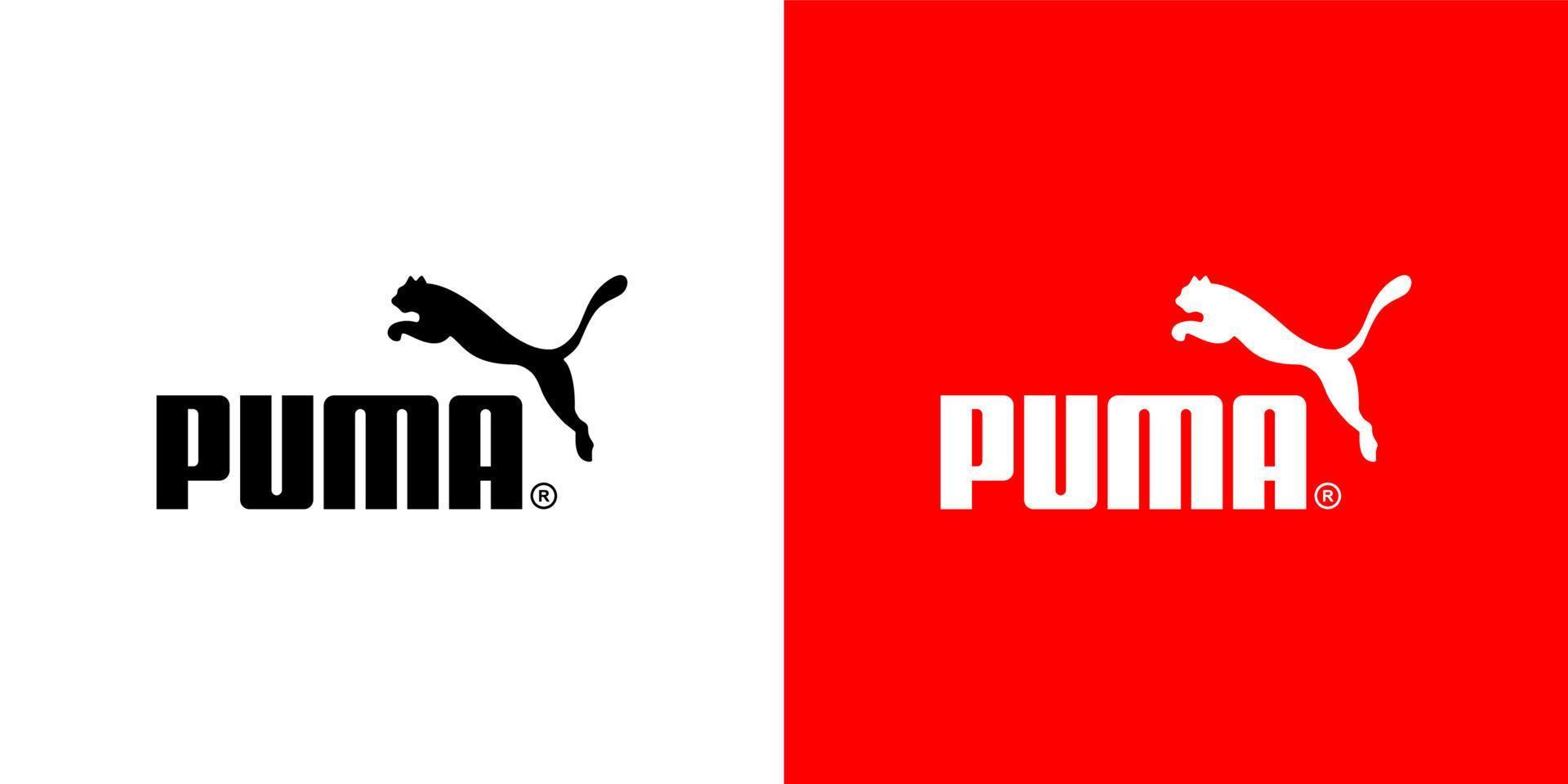 puma logo vector, puma icono gratis vector 20336033 en Vecteezy