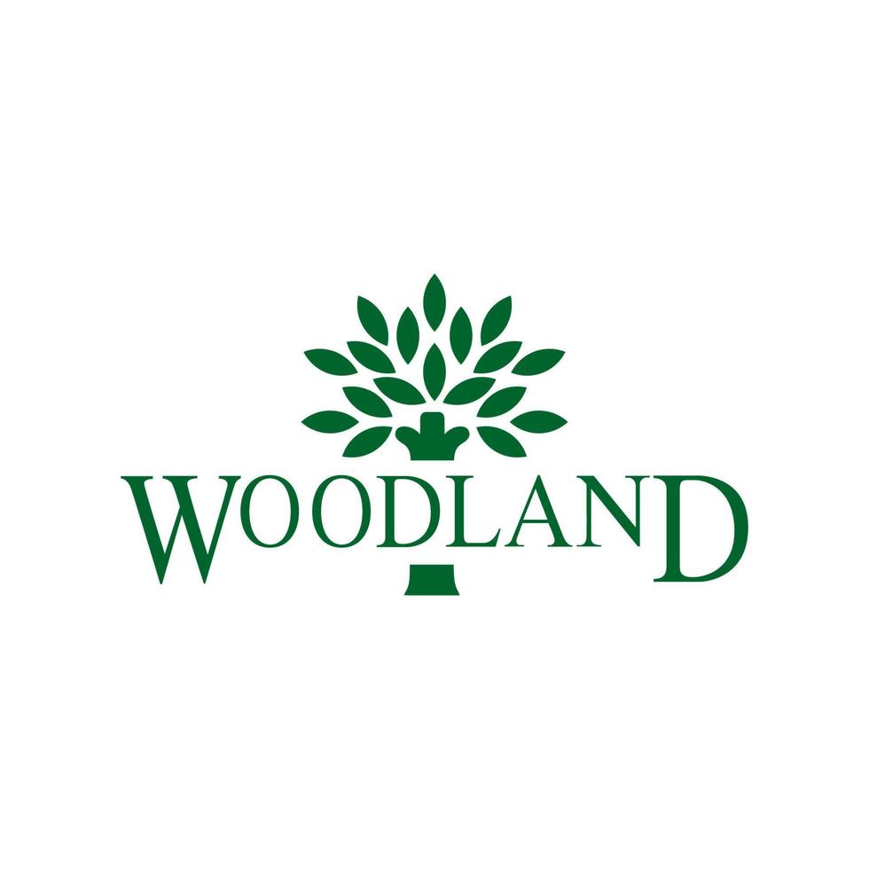Woodland logo vector, Woodland icon free vector 20336047 Vector Art at