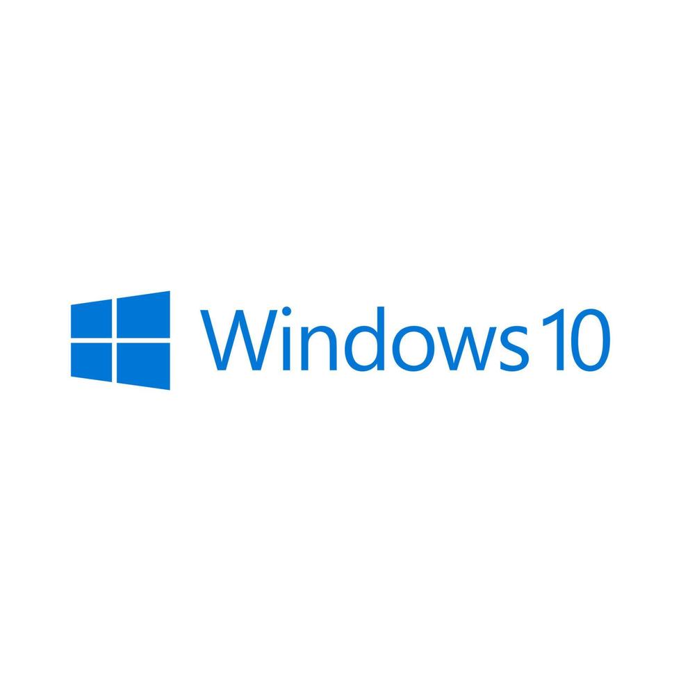 ventana 10 logo vector, ventana 10 icono gratis vector