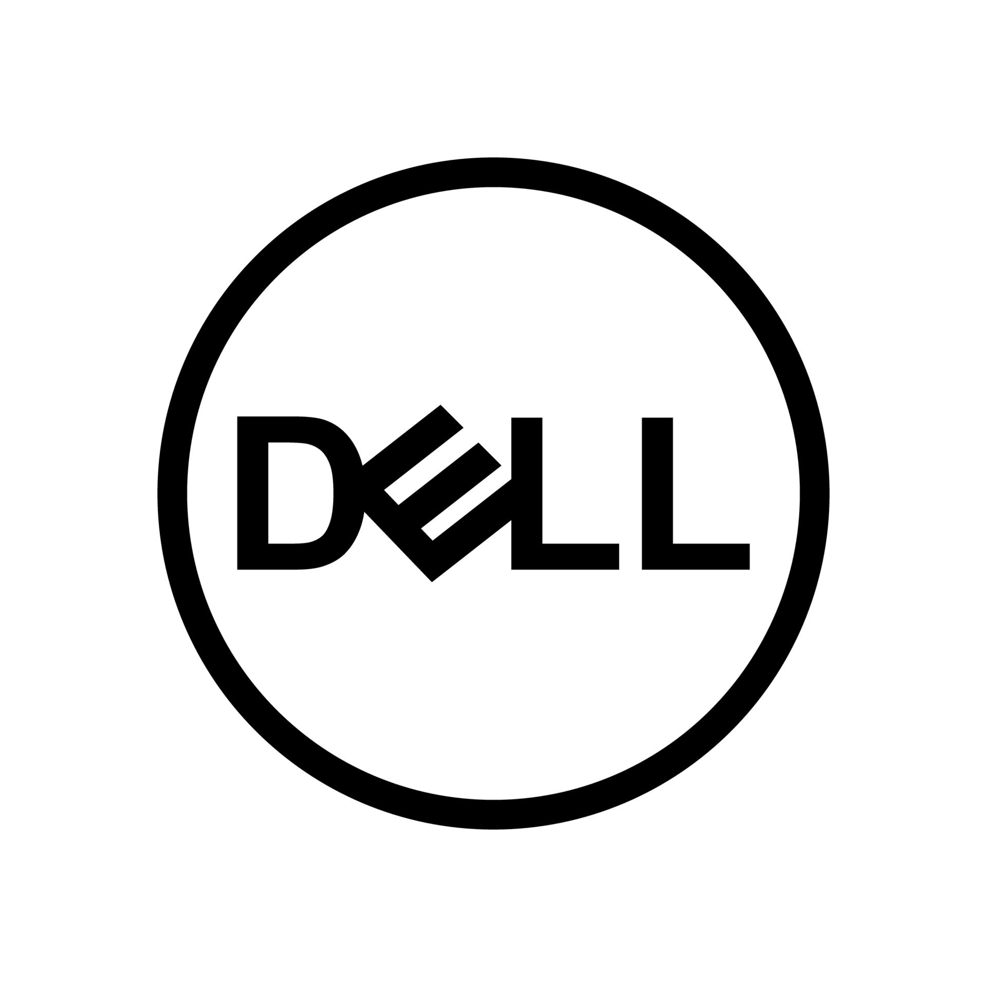 Dell logo vector, Dell icon free vector 20336161 Vector Art at Vecteezy