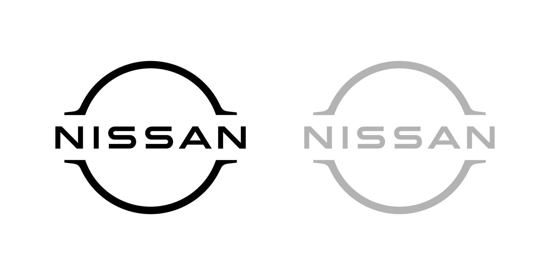 nissan logo vector, nissan icono gratis vector