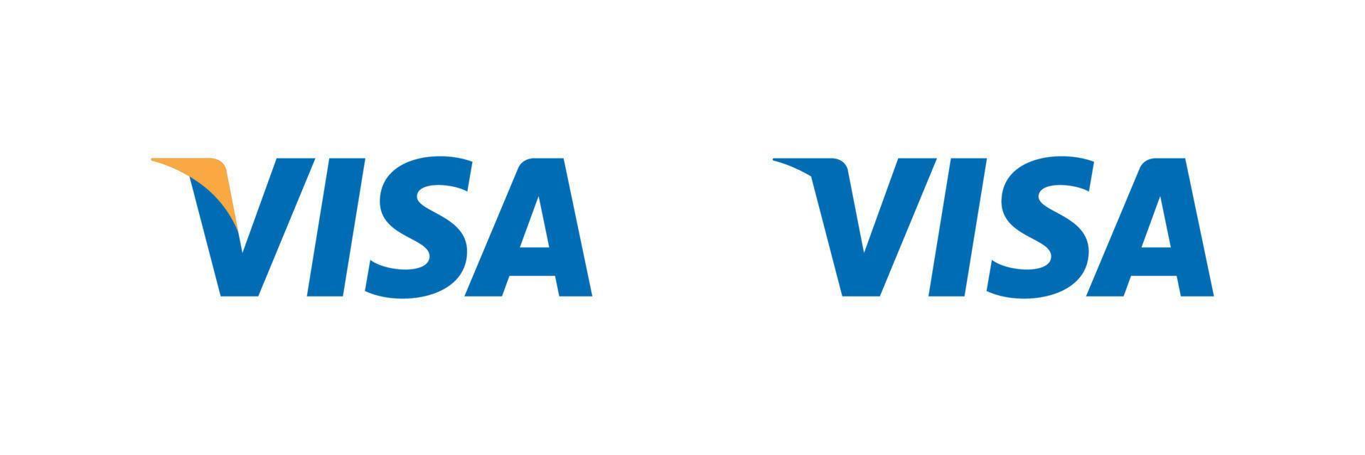 Visa logo vector, Visa icon free vector