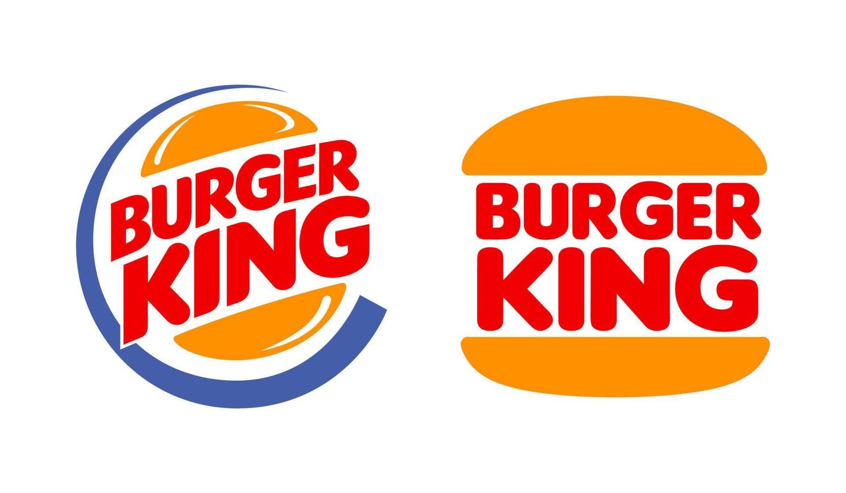 Burger king logo vector, Burger king icon free vector