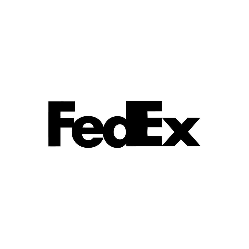 fedex logo vector, fedex icono gratis vector