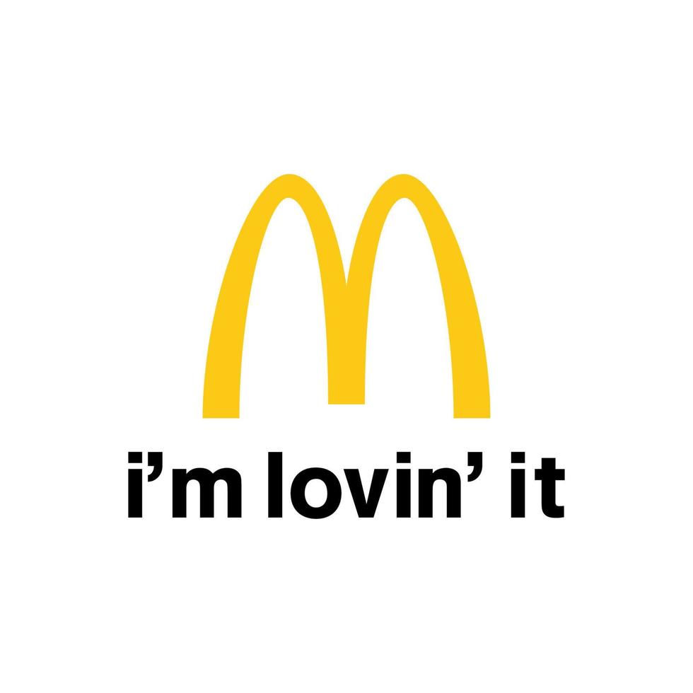 McDonalds logo vector, McDonald icono gratis vector