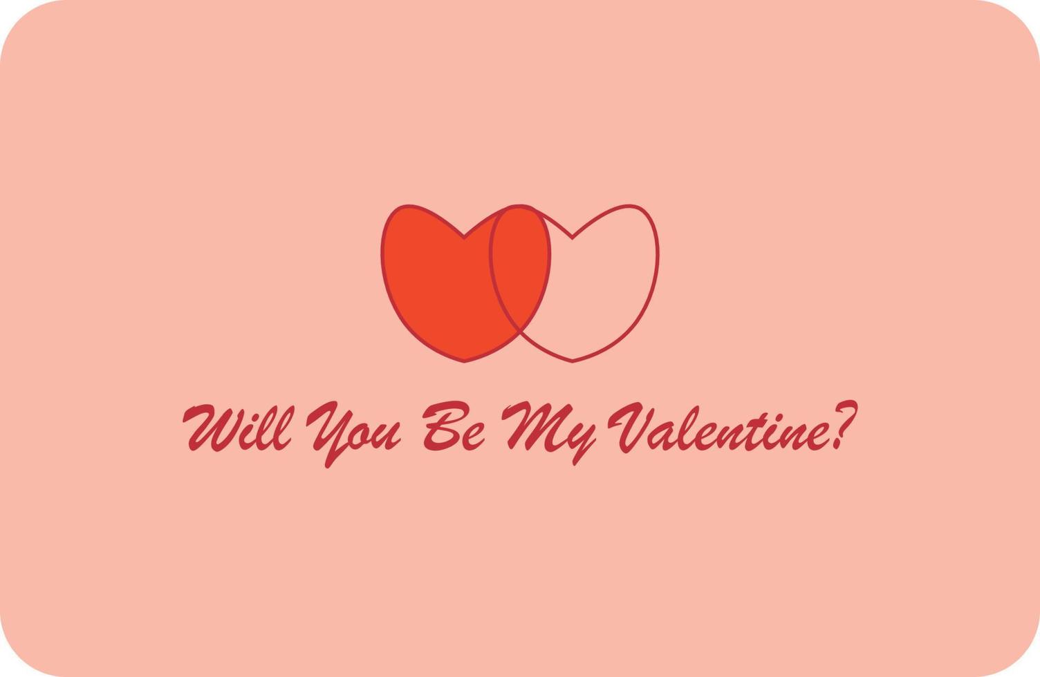 Valentine's day series vector, vector valentine's day greeting card. Great for celebrating valentine's day with loved ones.