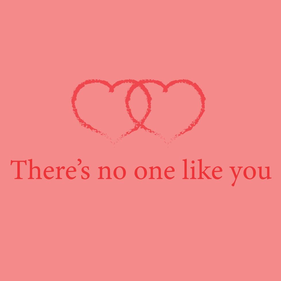 Valentine's day series vector, vector valentine's day greeting card. Great for celebrating valentine's day with loved ones.