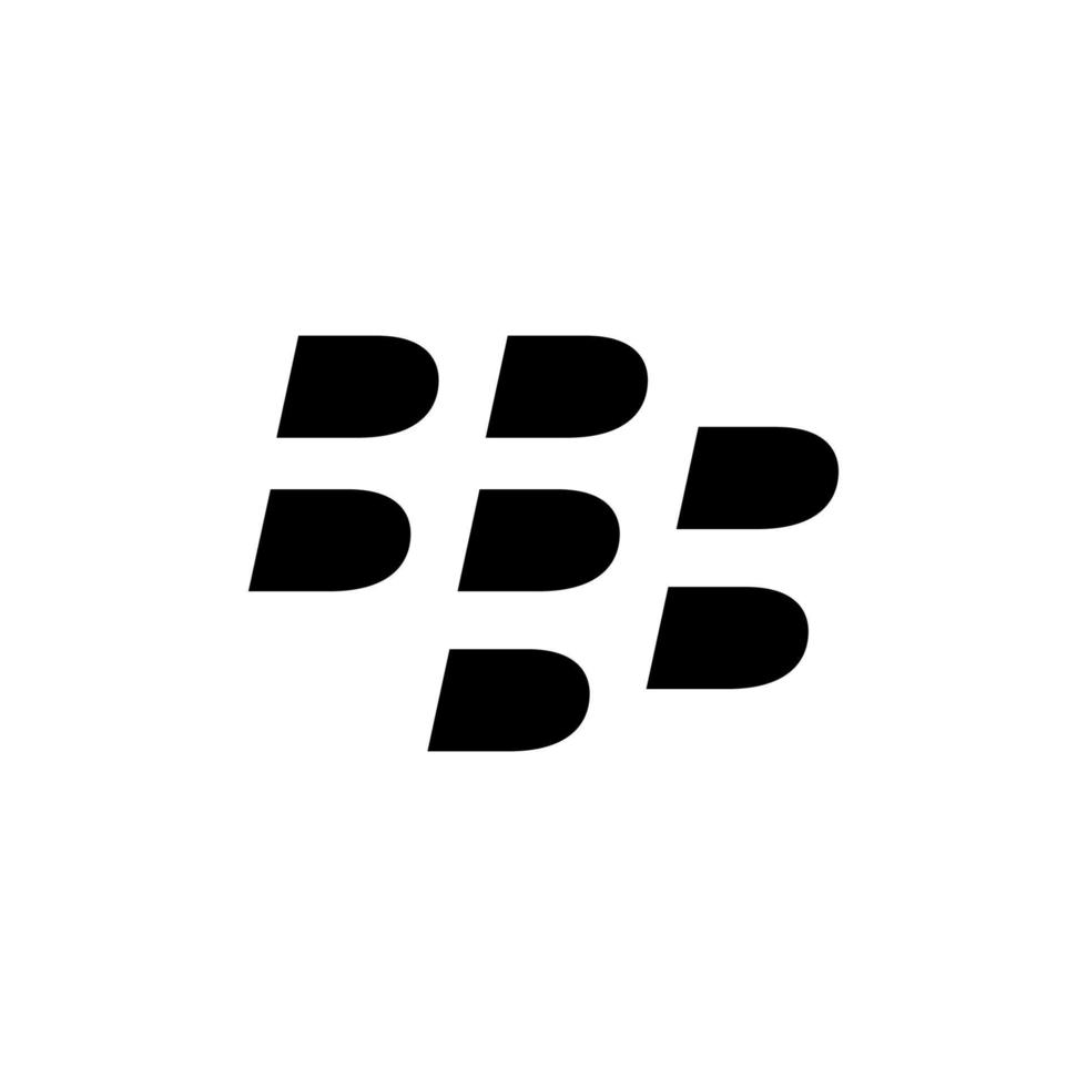 Blackberry logo vector, Blackberry icon free vector