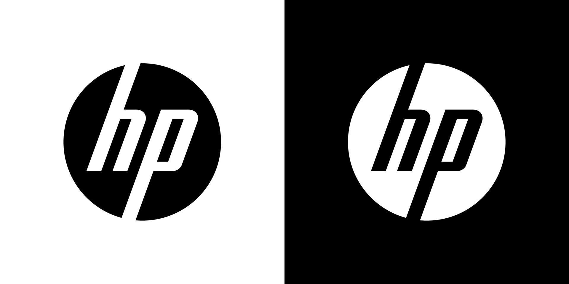 hp logo vector, hp icon free vector