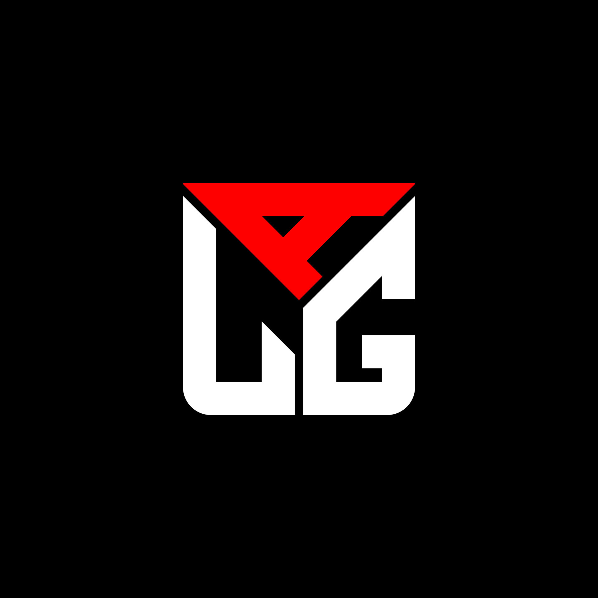 ALG letter logo creative design with vector graphic, ALG simple and