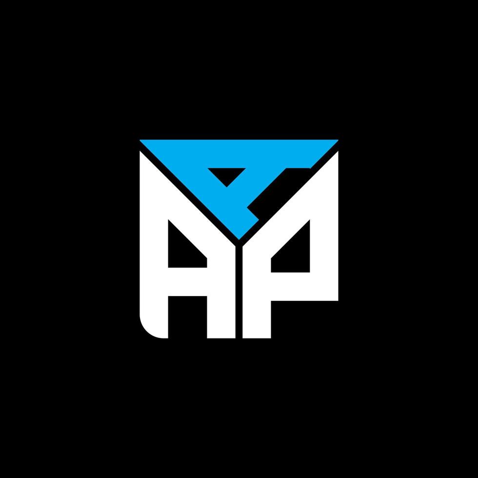 diseño creativo del logotipo de la letra aap con gráfico vectorial, logotipo simple y moderno de aap. vector