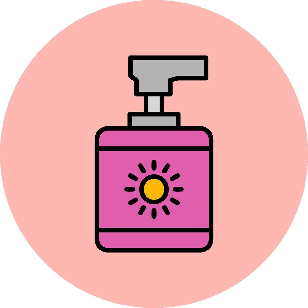 Sunblock Vector Icon