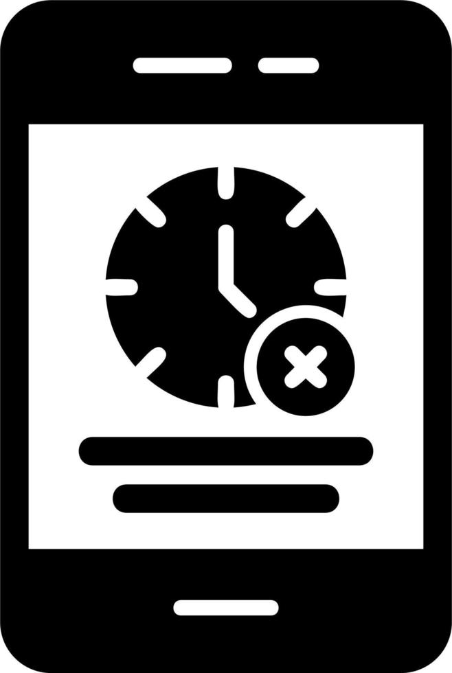 No Time Vector Icon