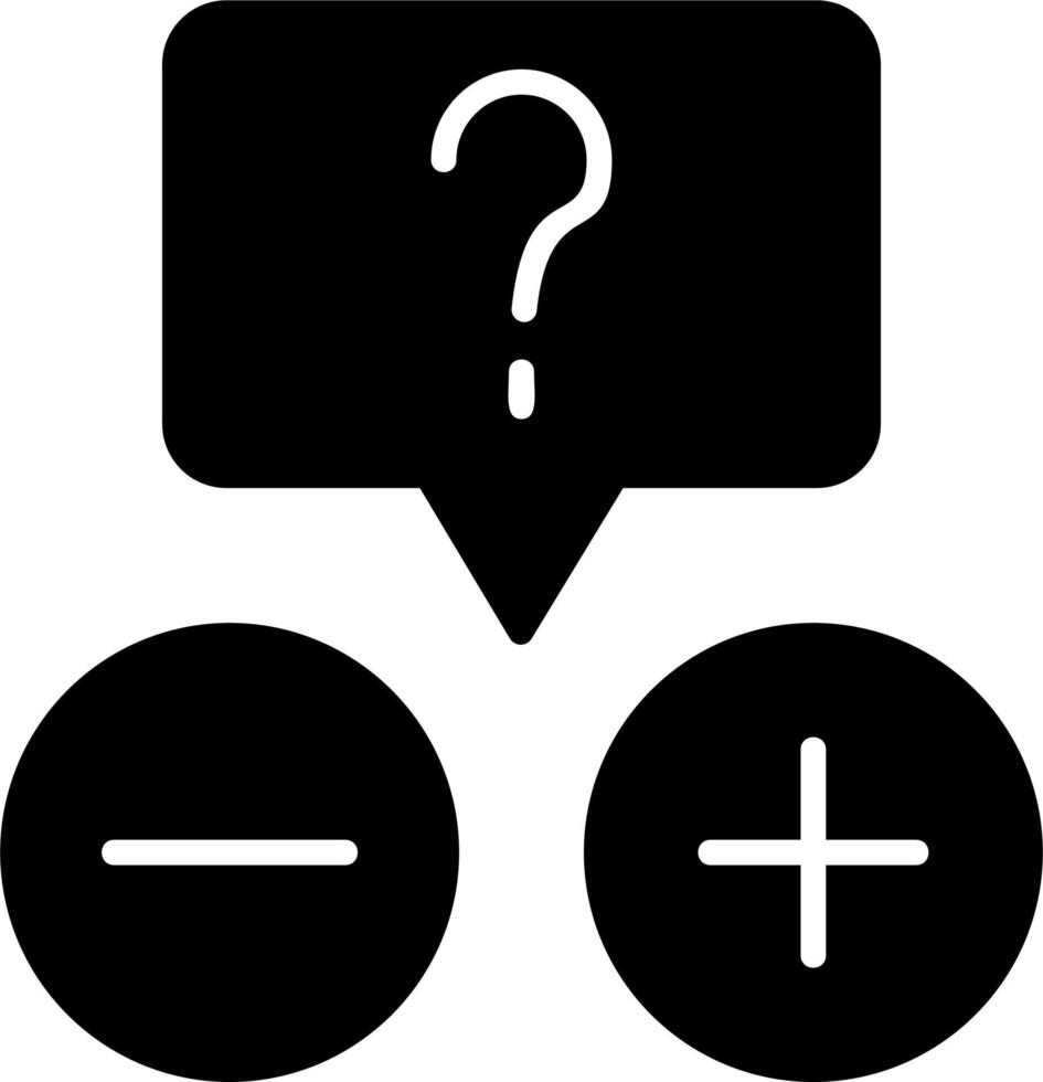 Decision Making Vector Icon