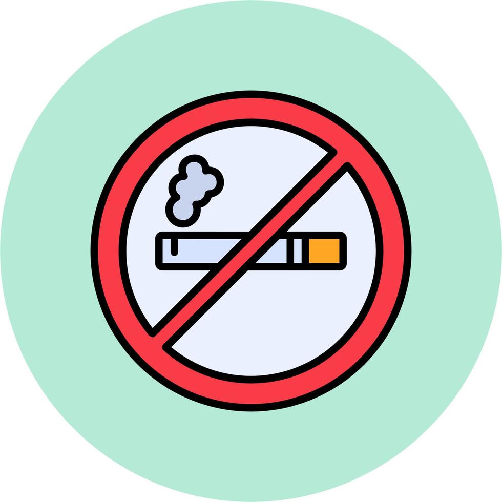 No Smoking Vector Icon