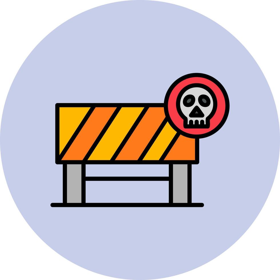 Danger Ahead Vector Icon