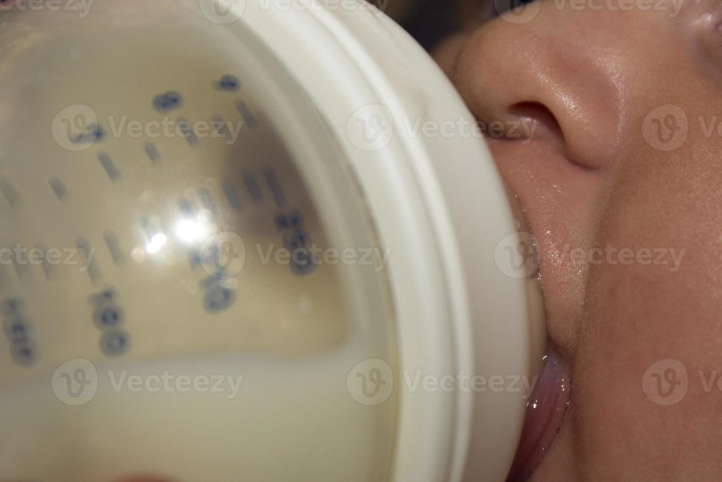 baby bottle feeding milk photo