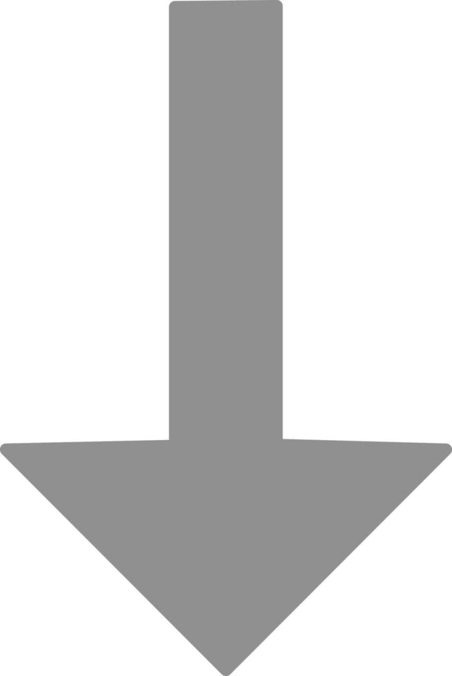 Down Arrow Vector Icon