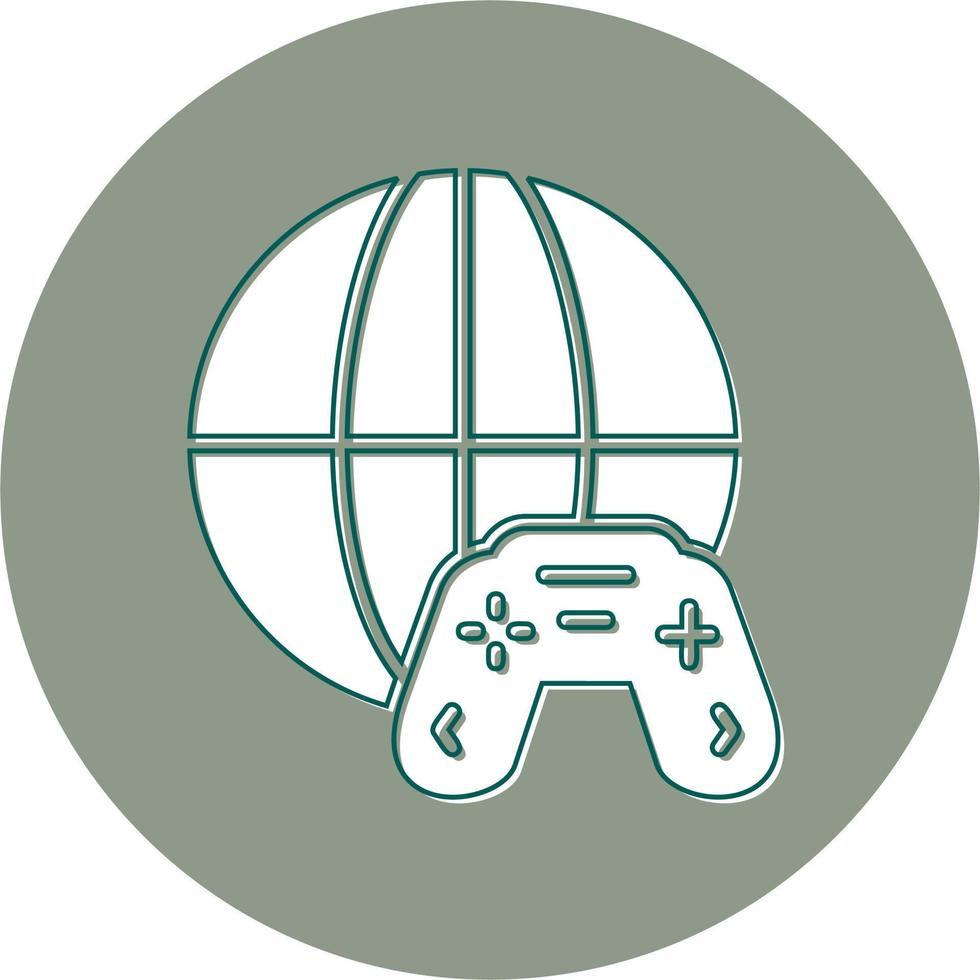 World Gaming Vector Icon