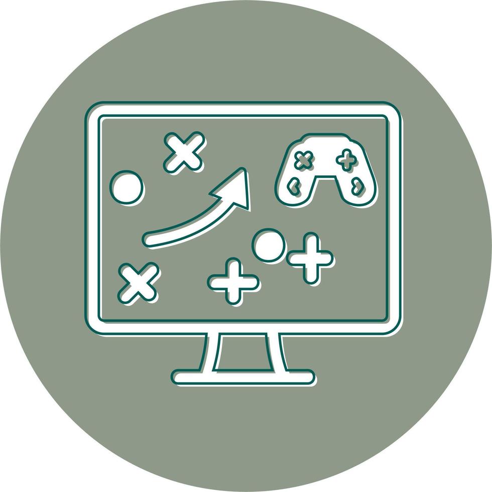 Game Plan Vector Icon