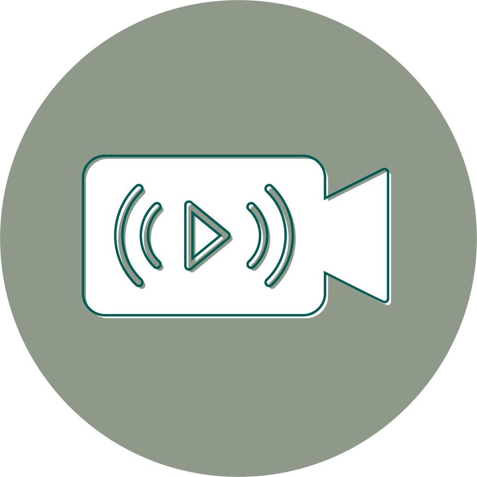 Live Stream Vector Icon