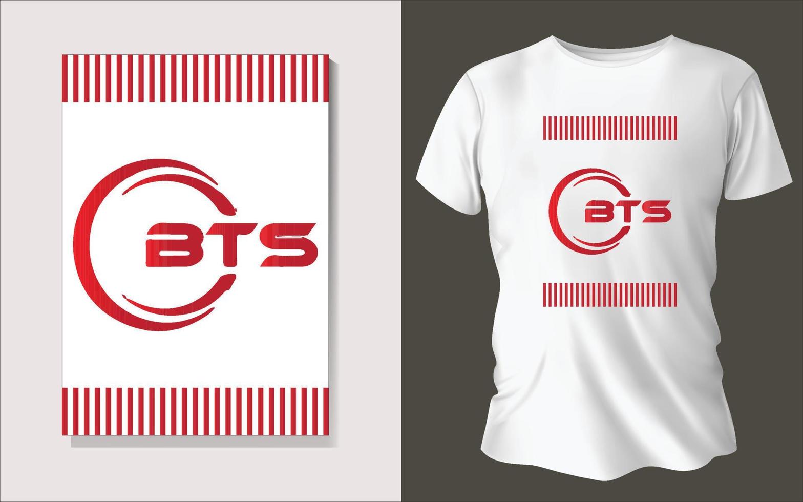 Black and white background Tee shirt Design vector