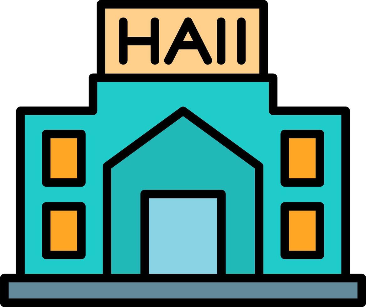 City Hall Vector Icon