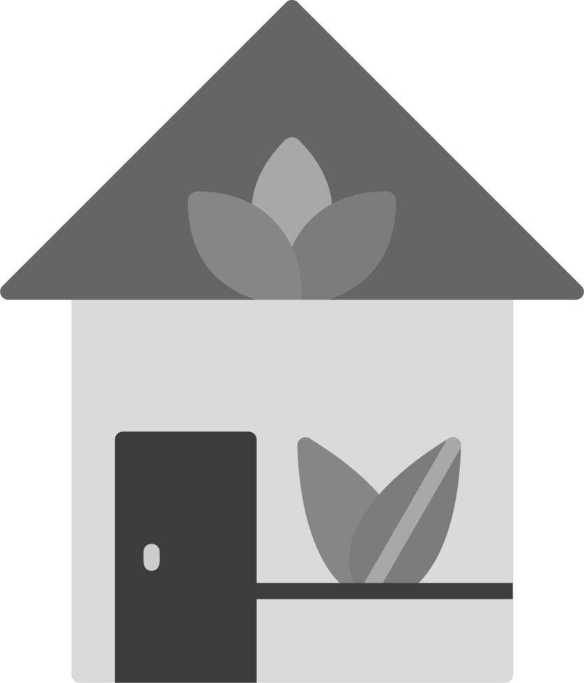 Eco House Vector Icon
