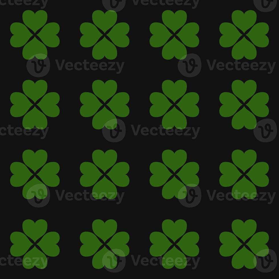 Clover flower lucky sign logo pattern photo