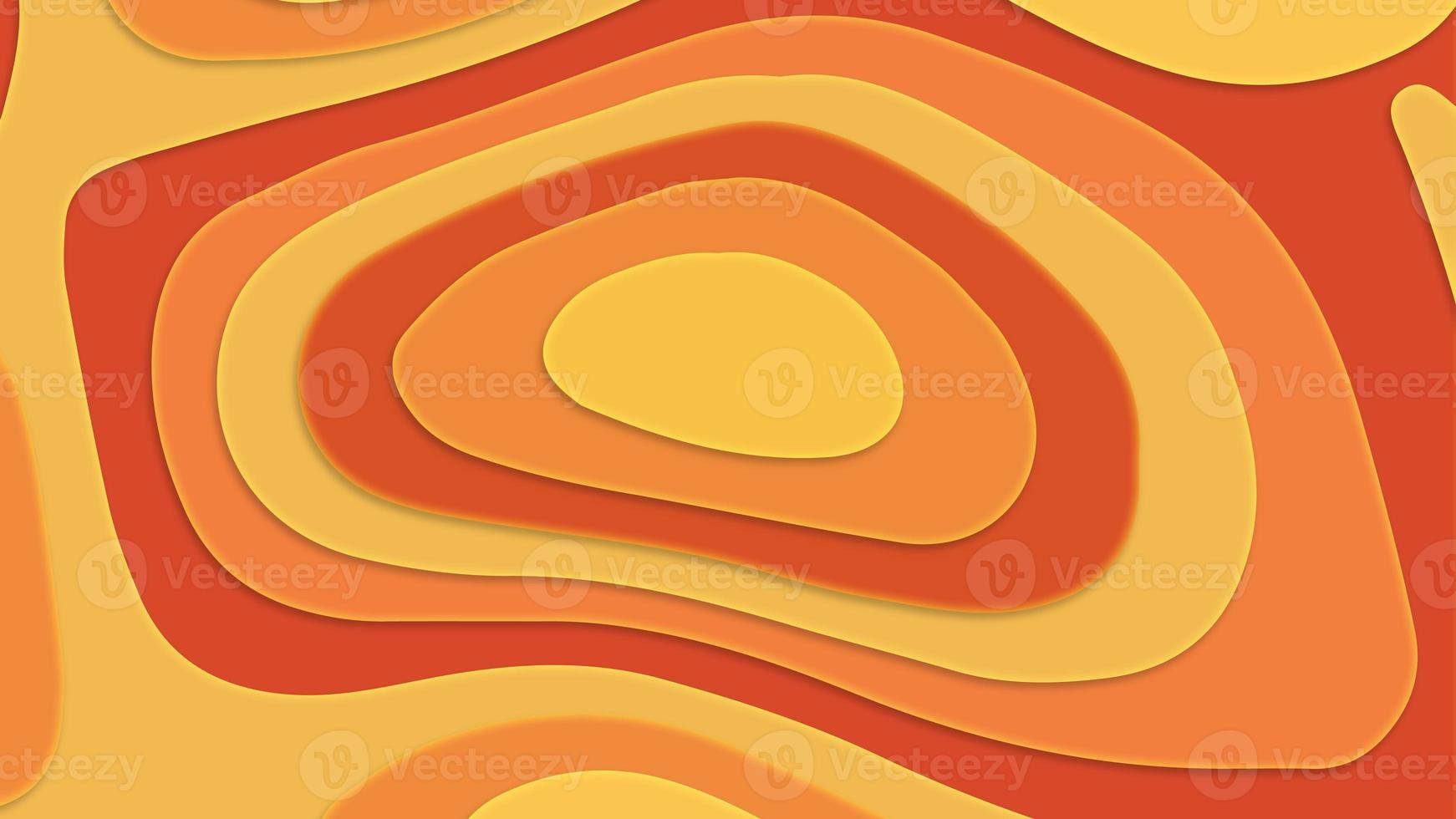 Beautiful typography concept or smooth origami shape paper texture. Abstract pattern with circles. Abstract background with waves. Colorful papercut and multi layer cutout geometric pattern photo